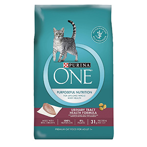 6. Purina ONE Urinary Tract Health Formula Dry Cat Food